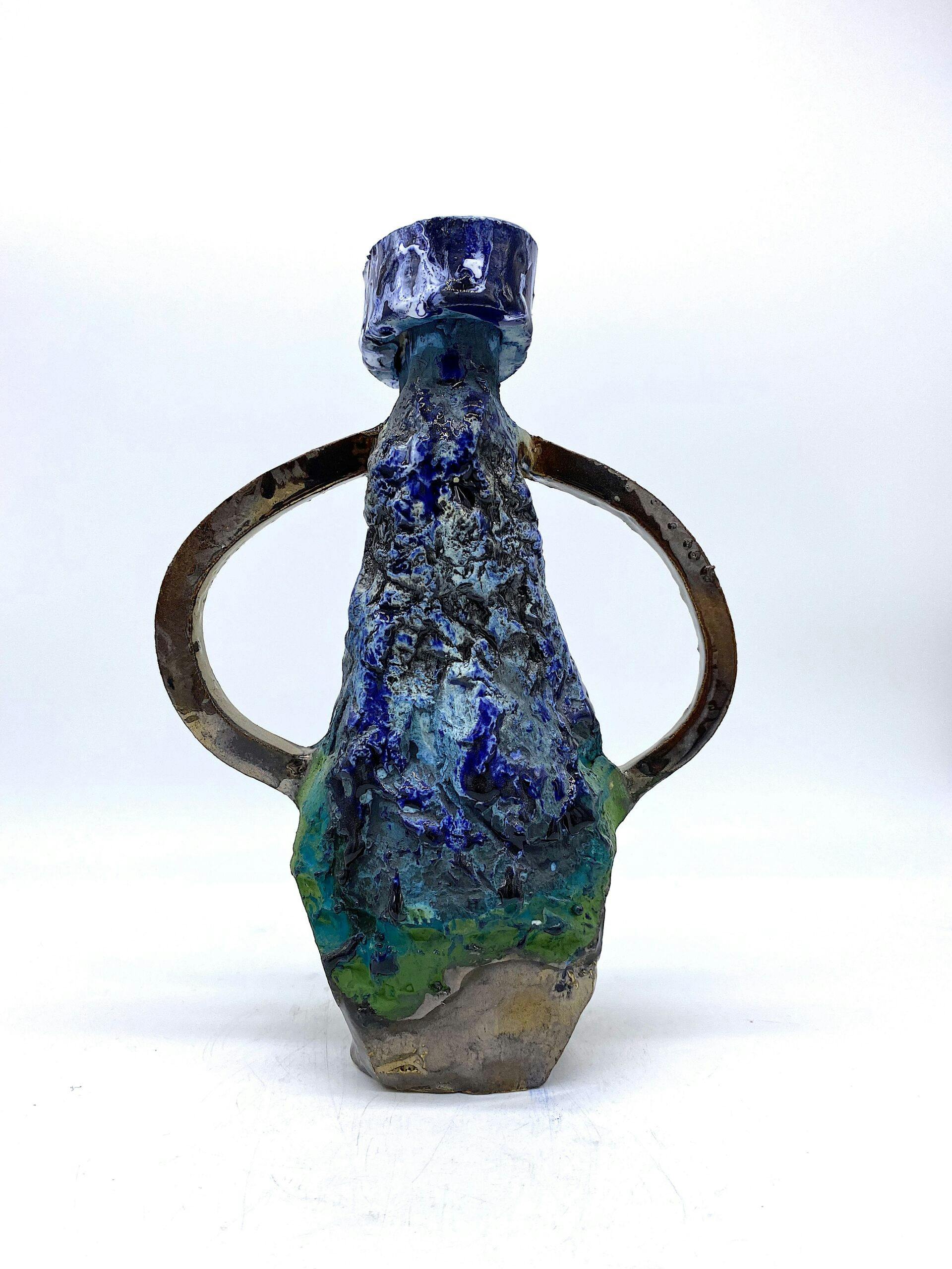 Found – 2022 – Ara Dolatian – glazed ceramic – 24.5cm h 18cm w 8cm D_$900