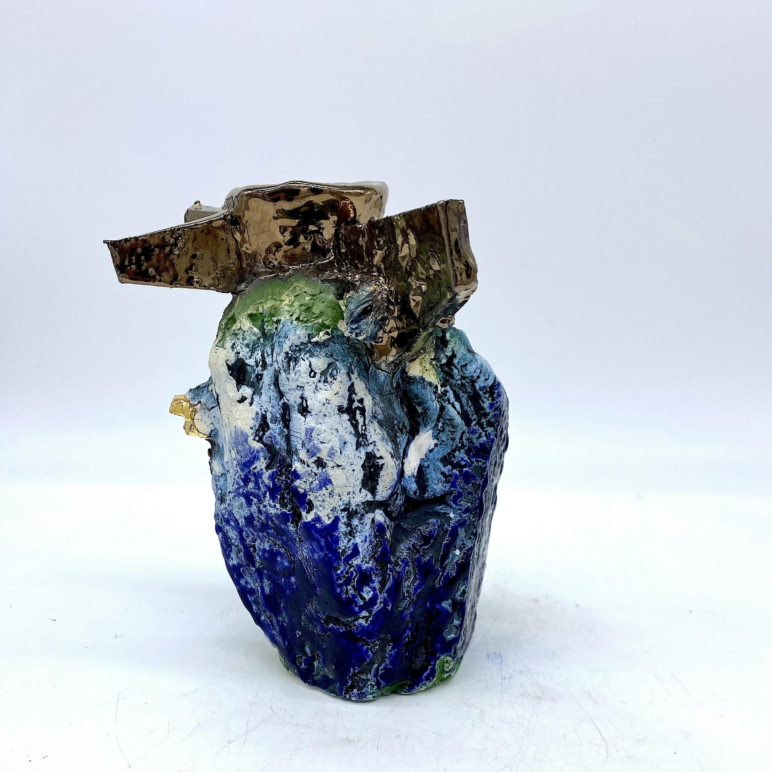 Potion – 2022 – Ara Dolatian – glazed ceramics – 15cm h 12cm W 14cm d – $800