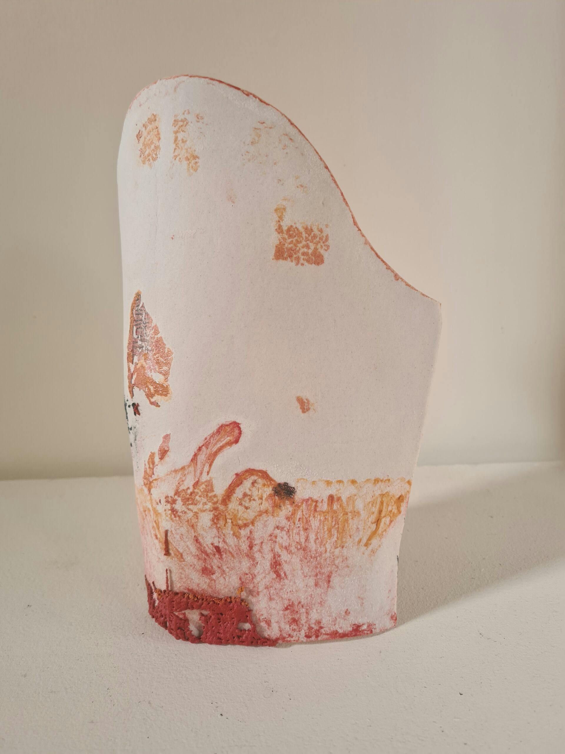 Acts of She’ by Varuni Kanagasundaram, 2020, ceramic, 23.0 x 12.0 x 9.0 cm